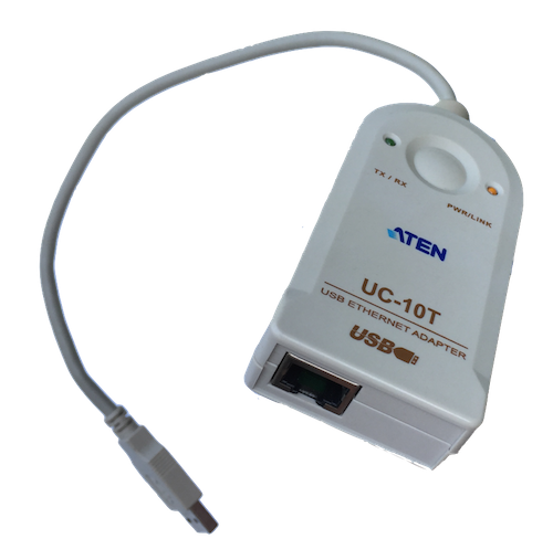 Adapter , USB Ethernet, Aten UC-10T