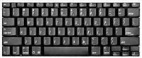 Keyboard, PowerBook 1400, German