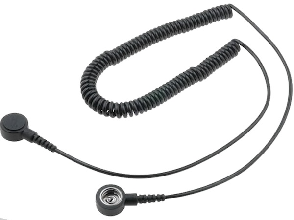Cord, ESD, Coiled, 3.6m with 1M Resistor