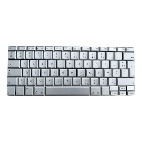 Keyboard, PB G4 Aluminium 12", French