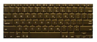 Keyboard, MacBook Pro, 15", Black Keys, US