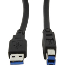 Cable, USB 3.0 A Male to B Male (3.0m)