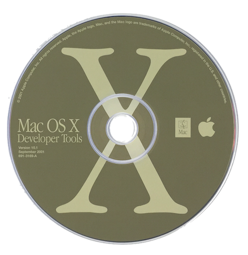 Mac OS X Developer Tools 10.1