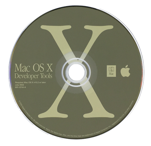 Mac OS X Developer Tools 10.2